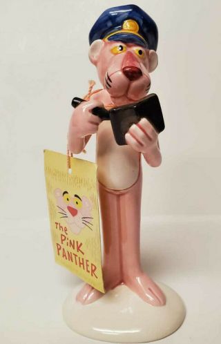 Royal Orleans Vintage Pink Panther Policeman Police Figurine Figure 1981