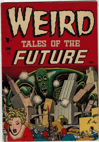 Weird Tales Of The Future 2 Stanley Morse 1952 Basil Wolverton Restored Classic
