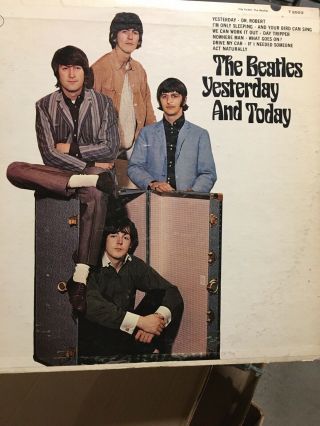 The Beatles ‎– Yesterday And Today 1966 Capitol T 2553 Jacket/vinyl Ex