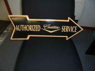 Authorized Cadillac Service Sign