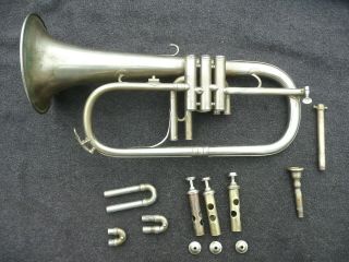 Great Vintage Bb Flugelhorn Bohland And Fuches - Great Player - Around 1960