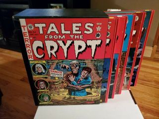 Complete Tales From The Crypt Ec Library 5 Volume Set Hc W Slipcase Russ Cochran