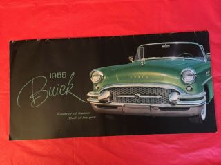 1955 Buick " Roadmaster Century Special " Car Dealer Showroom Sales Brochure