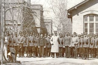 Historic China Photograph Old Qingdao Tsingtau Troops Germans - - 1x Orig 1900s