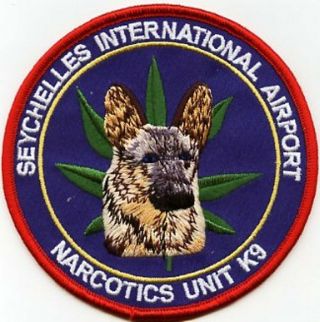 Seychelles International Airport Police Narcotics Unit K - 9 Policia