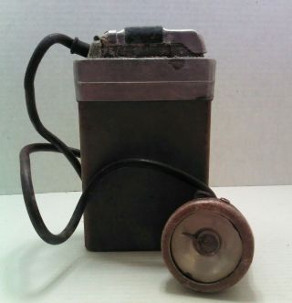 Vintage Permissible Edison Model R 4 Cap Lamp Approval No.  29