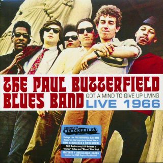 Paul Butterfield " Got A Mind To Give Up Living Live 1966 " Rsd Yelloe & Blue 2 Lp