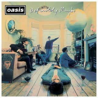 Oasis Definitely Maybe (rkidlp70c) Limited Edition Silver Colored Vinyl 2 Lp