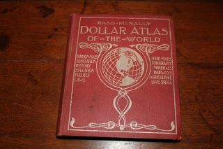 Rand,  Mcnally & Co.  Dollar Atlas Of The World 1911