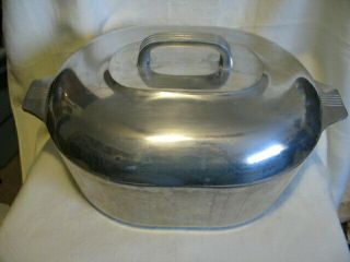 Vintage Ghc Magnalite Aluminum 8 Quart Roaster Dutch Oven 4265 Made In The Usa