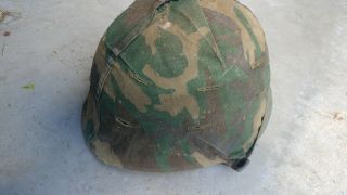 1960s 70s Vietnam War Era Us Military Army Airborne Paratropper M1 Helmet