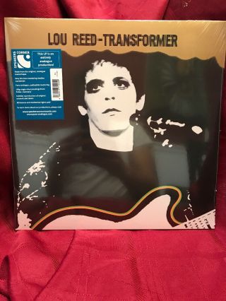 Lou Reed Transformer 12 " Lp Vinyl Speakers Corner Analogue 180g
