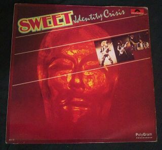 Sweet Identity Crisis Lp Vinyl Album 1982 Mexico Polydor