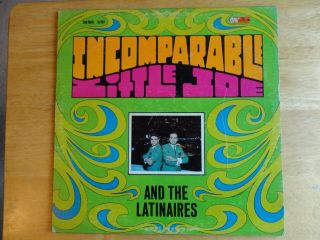 Incomparable Little Joe And The Latinaires Album Vinyl Lp Tejano Ivan Records