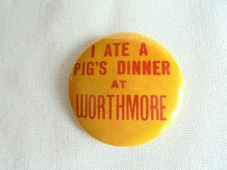 Vintage I Ate A Pig 