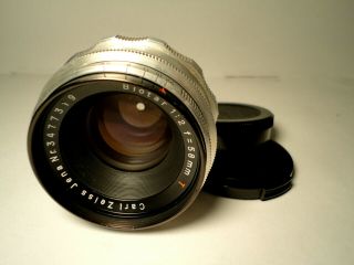 M42 Carl Zeiss Jena Biotar Red T 12 Blades 1:2/58mm Top Vintage Lens