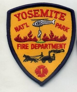 World Police Firefighter Patch Series: Yosemite National Park Fire Department