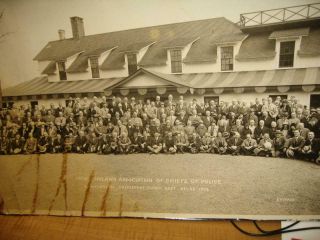 1928 England Association Of Chiefs Of Police 12 X 21 Photo,  Bridgeport,  Conn
