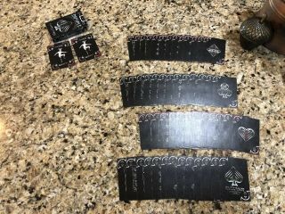 Bicycle Black Platinum Playing Cards Cardistry Magic Poker Size Deck Uspcc