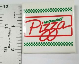 Mcdonalds Pizza Pin
