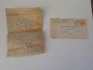 Wwii Letter 1945 Germany Belgium Flag Haven 