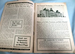 Haunted Hotel 1939 Baker Hospital Eureka Arkansas “Where Sick Folks Get Well” 3