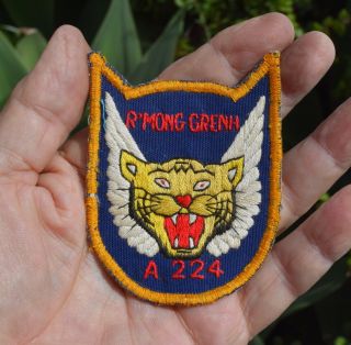 Ussf Macv Sog Operational Detachment Alpha - 224,  5th Special Forces Patch.  Whoa