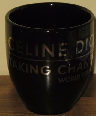 Celine Dion Coffee Mug Cup Taking Chances Concert World Tour 2008