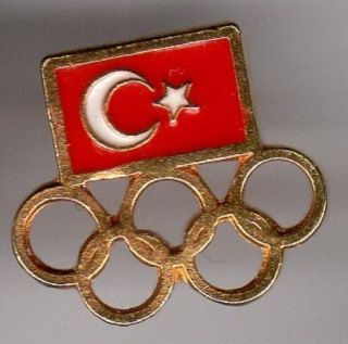 Rio 2016.  Olympic Games.  Noc Pin.  Turkey.  Very Small Pin.  Undated