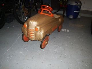 Vintage Steelcraft Pedal Car 1941 Pontiac Great Shape For Age