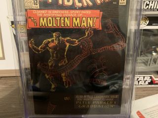 The Spider - Man 28 CGC 5.  5.  1st Appearance Of Molten Man 3