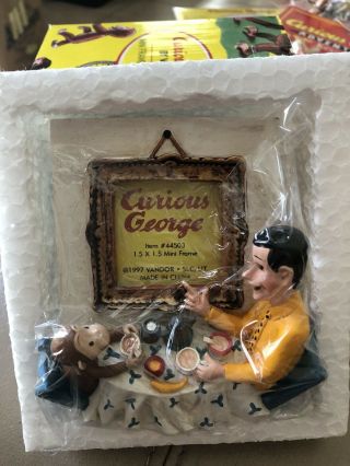 Curious George By Vandor Breakfast Mini Frame