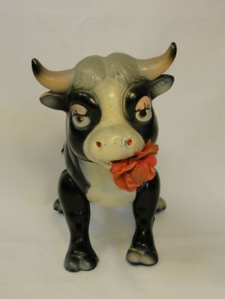 Ferdinand The Bull Ideal Toy Co Composition Jointed Walt Disney Doll 1930s Zd4 - 3