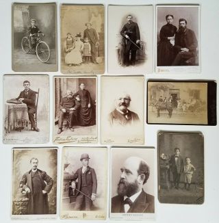 DEALER’S SPECIAL 55 CABINET CARD PHOTOS MILITARY MUSIC FAMOUS OCCUPATIONAL 3