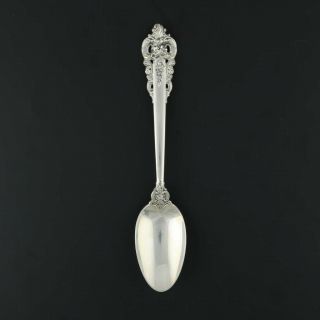 Wallace Grande Baroque Table Spoon - Sterling Silver 8 3/4 " Floral 1941