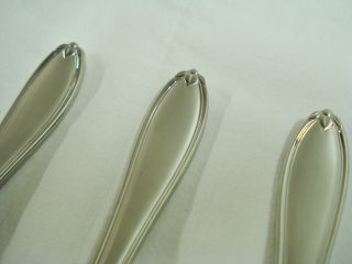 3 Princess House Barrington Stainless Serving Spoon Slotted Spoon Meat Fork EUC 3