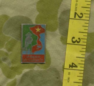 National Liberation Front " Viet Cong " Version Of Nva 1968 Tet Offensive Badge