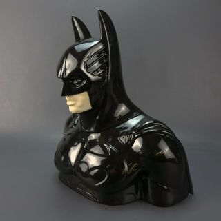 Batman Bust Ceramic Cookie Jar 1995 Warner Bros.  Studio Store Wb Exclusive