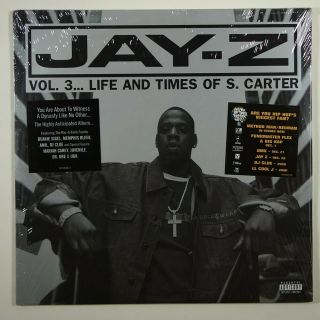Jay - Z " Vol.  3.  Life And Times Of S.  Carter " Rap Hip Hop 2xlp Roc - A - Fella