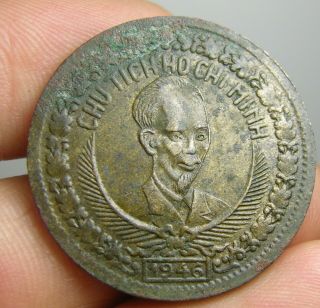 North Vietnam Authentic Ho Chi Minh Hai Dong Coin 1946