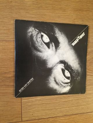 The Cure Killing An Arab 7 " Vinyl Single 1979 Fiction Records Fics 001 Blue