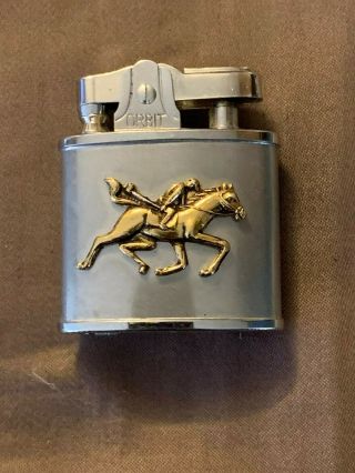 Vintage Horse Jockey Polo Lighter Orbit