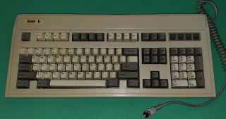 Vintage Acer Kb - 101a Clicky Mechanical Keyboard Ca1989