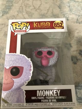 Funko Pop Movies Kubo And The Two Strings “monkey”