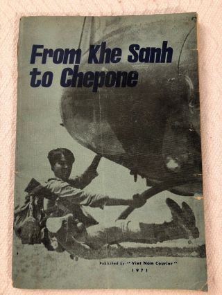 Vietnam War Nva Viet Cong Propaganda Booklet 1971 Khe Sanh Anti - Us Htf