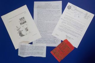 Vietnam War 1967 - 1969 Tet Holiday Army Letter And Publications Red Envelopes