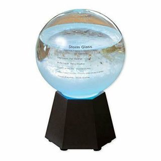 Color Changing Fitzroy Storm Glass Globe Weather Predictor
