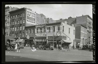 1927 Chrysler Car 1st Ave 84th St Manhattan Nyc York Old Photo Negative 446b