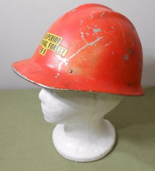 Vintage Ed Bullard Usa Hard Boiled Aluminum Hardhat Liner Us Forest Service Hat