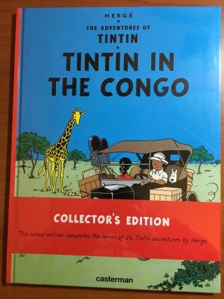 Tintin In The Congo - Casterman 1st Edition 2016 By Herge Eo First Tintin